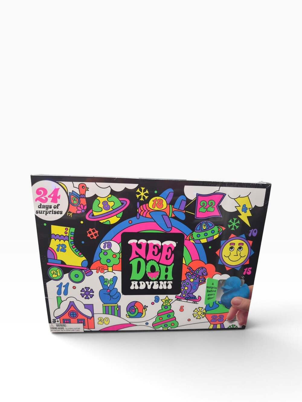 Schylling NeeDoh Advent Calendar 24 Days Of Surprises